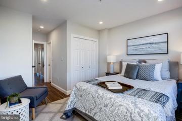 Bedroom with double closet