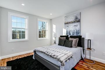 Bedroom with two windows